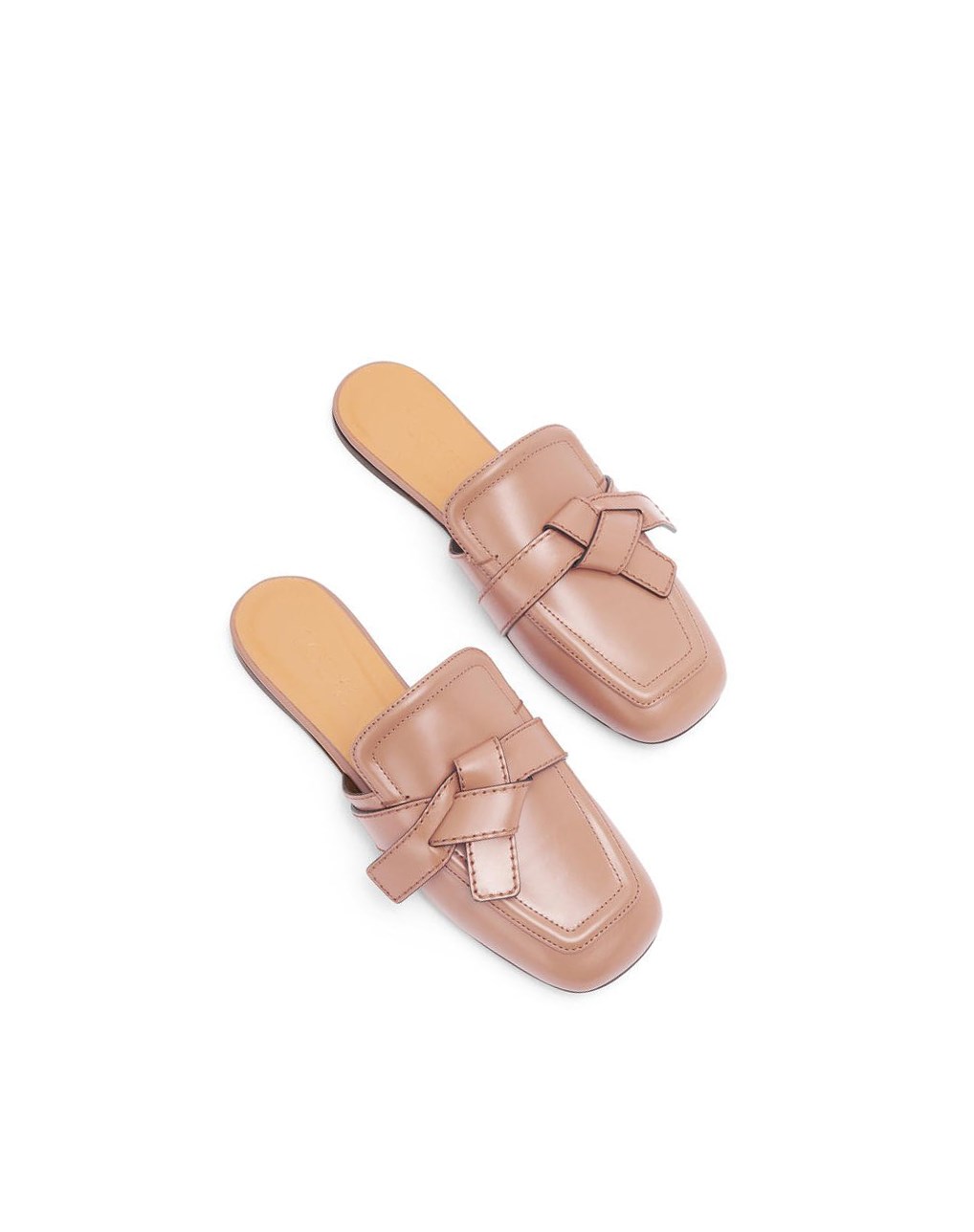 Loewe Gate flat mule in calfskin Azules | LKPRG-9560
