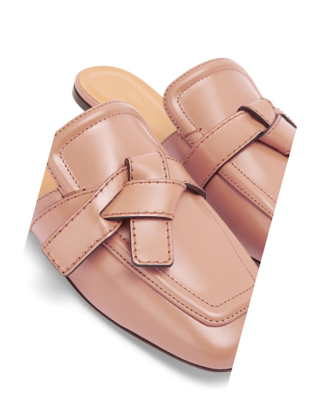 Loewe Gate flat mule in calfskin Azules | LKPRG-9560