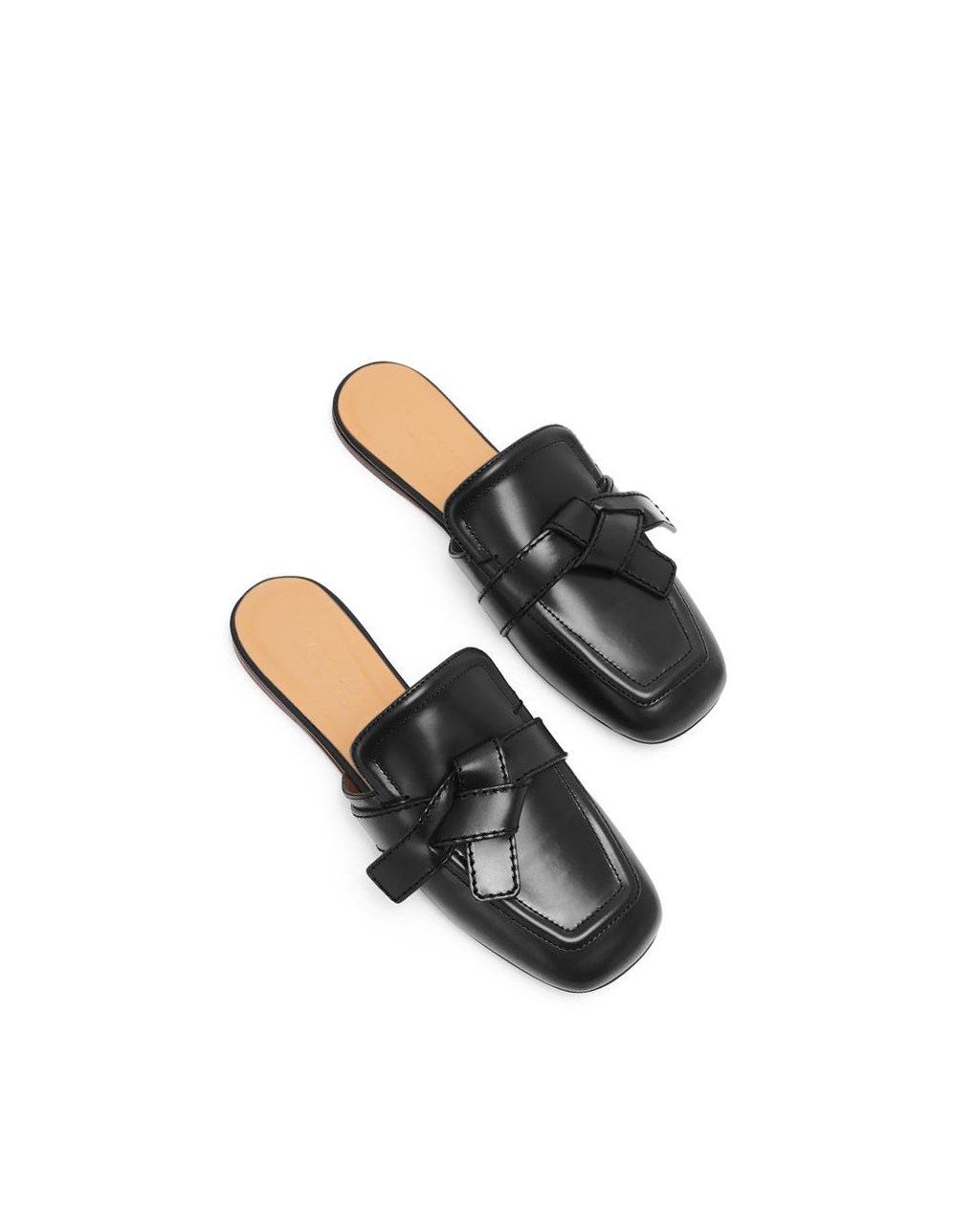 Loewe Gate flat mule in calfskin Negros | FPYKH-6824