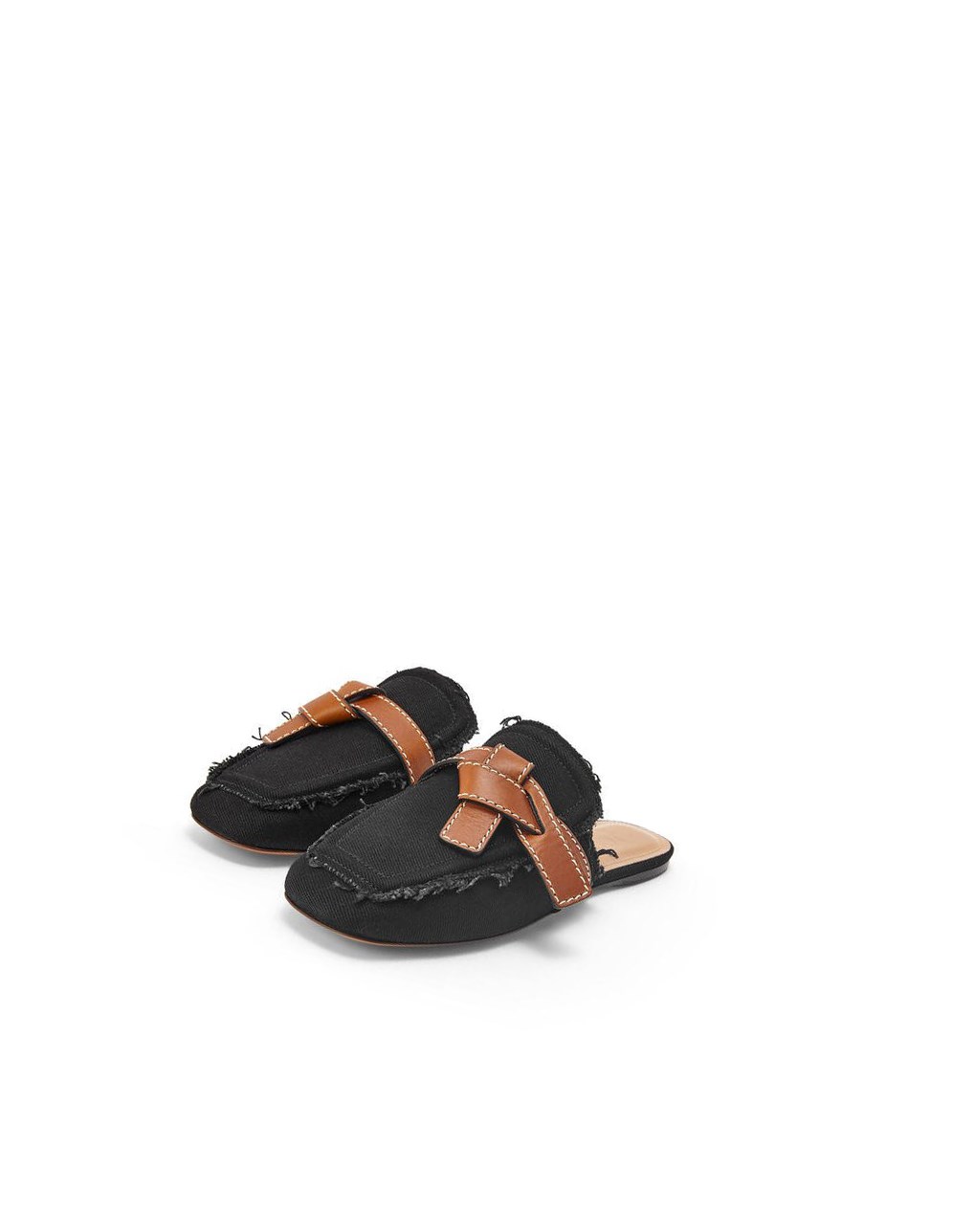 Loewe Gate mule in denim Negros | XLSQK-5876