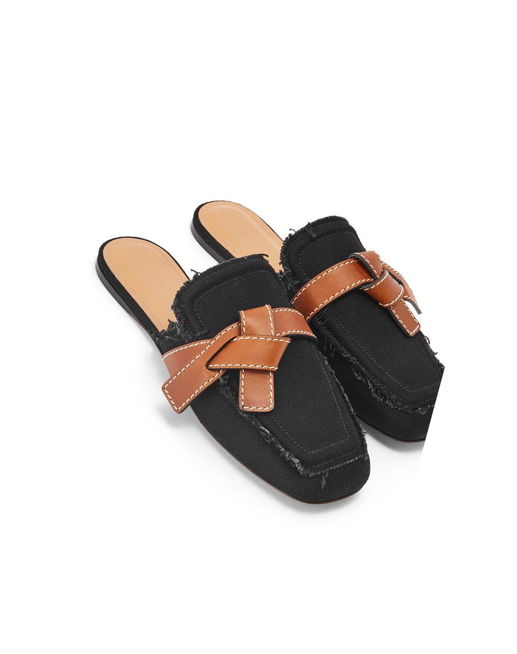 Loewe Gate mule in denim Negros | XLSQK-5876
