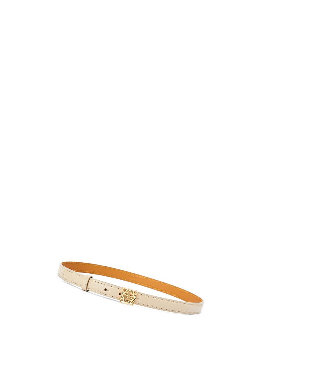 Loewe Goya Anagram belt in smooth calfskin Azules Dorados | EHDVK-3015