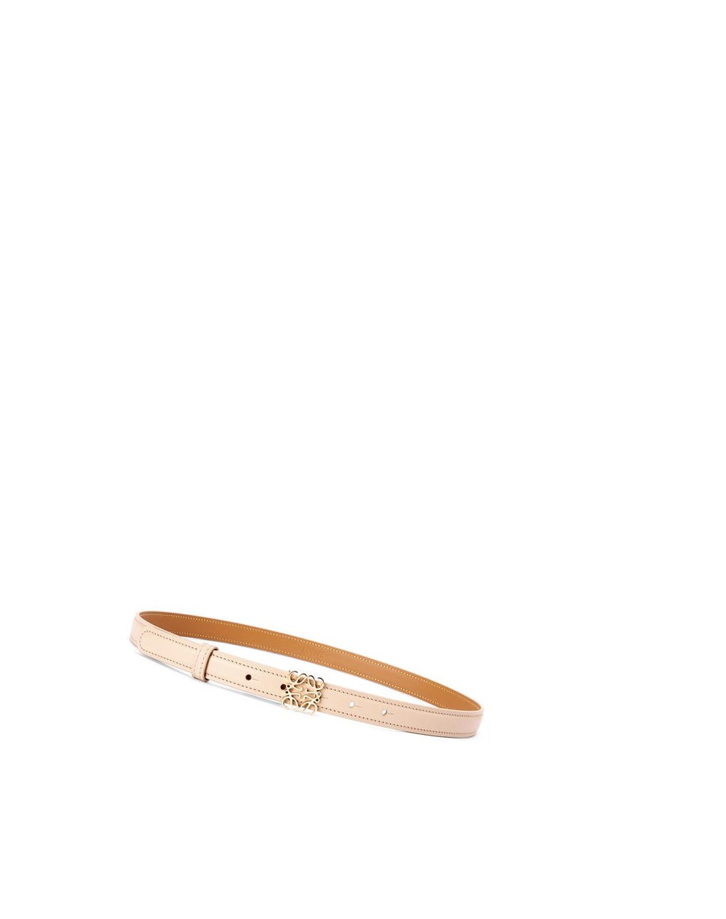 Loewe Goya Anagram belt in smooth calfskin Dorados | OINXG-7160