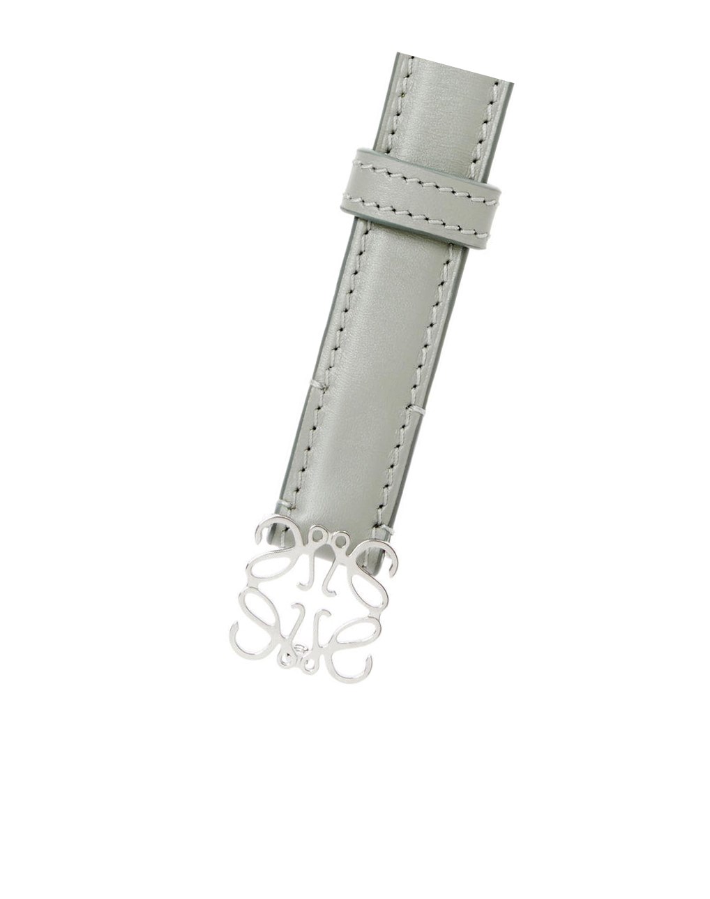 Loewe Goya Anagram belt in smooth calfskin Grises | QBDOI-8053