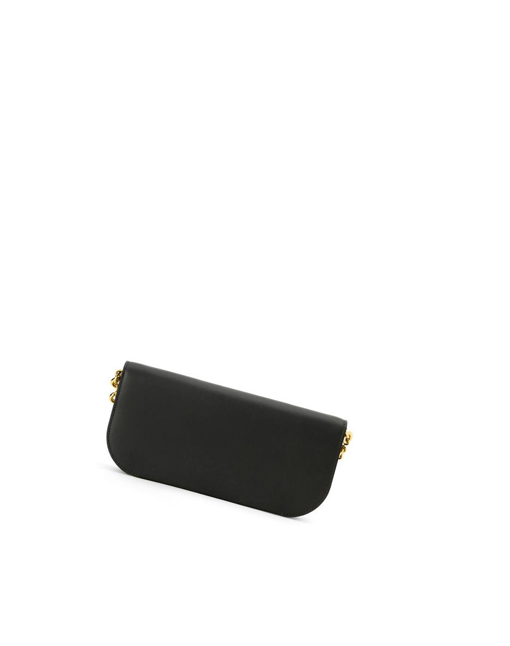 Loewe Goya Long Chain Clutch in silk calfskin Negros | OJXKH-5132
