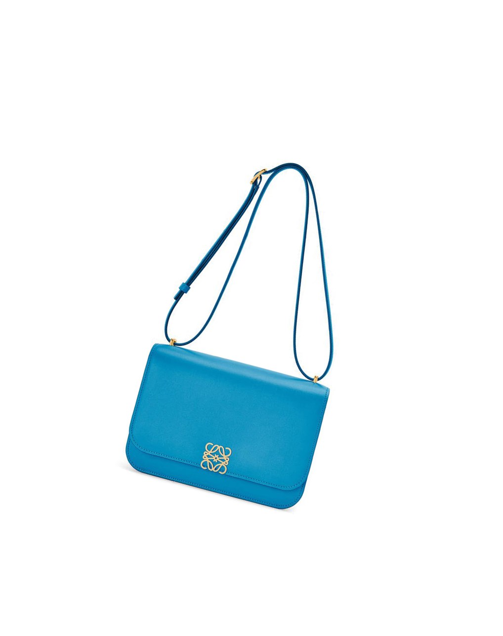 Loewe Goya bag in silk calfskin Azules | VZMFB-1753