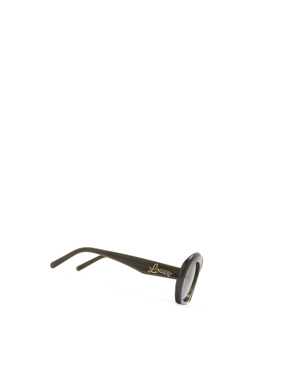 Loewe Halfmoon sunglasses in acetate Kaki Verdes | ECGOK-9142