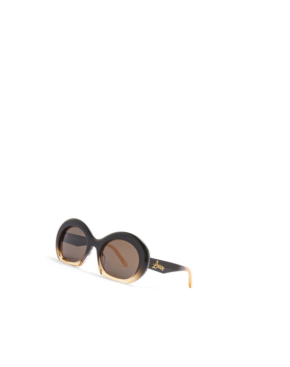 Loewe Halfmoon sunglasses in acetate Negros Beige | EQCPK-1729