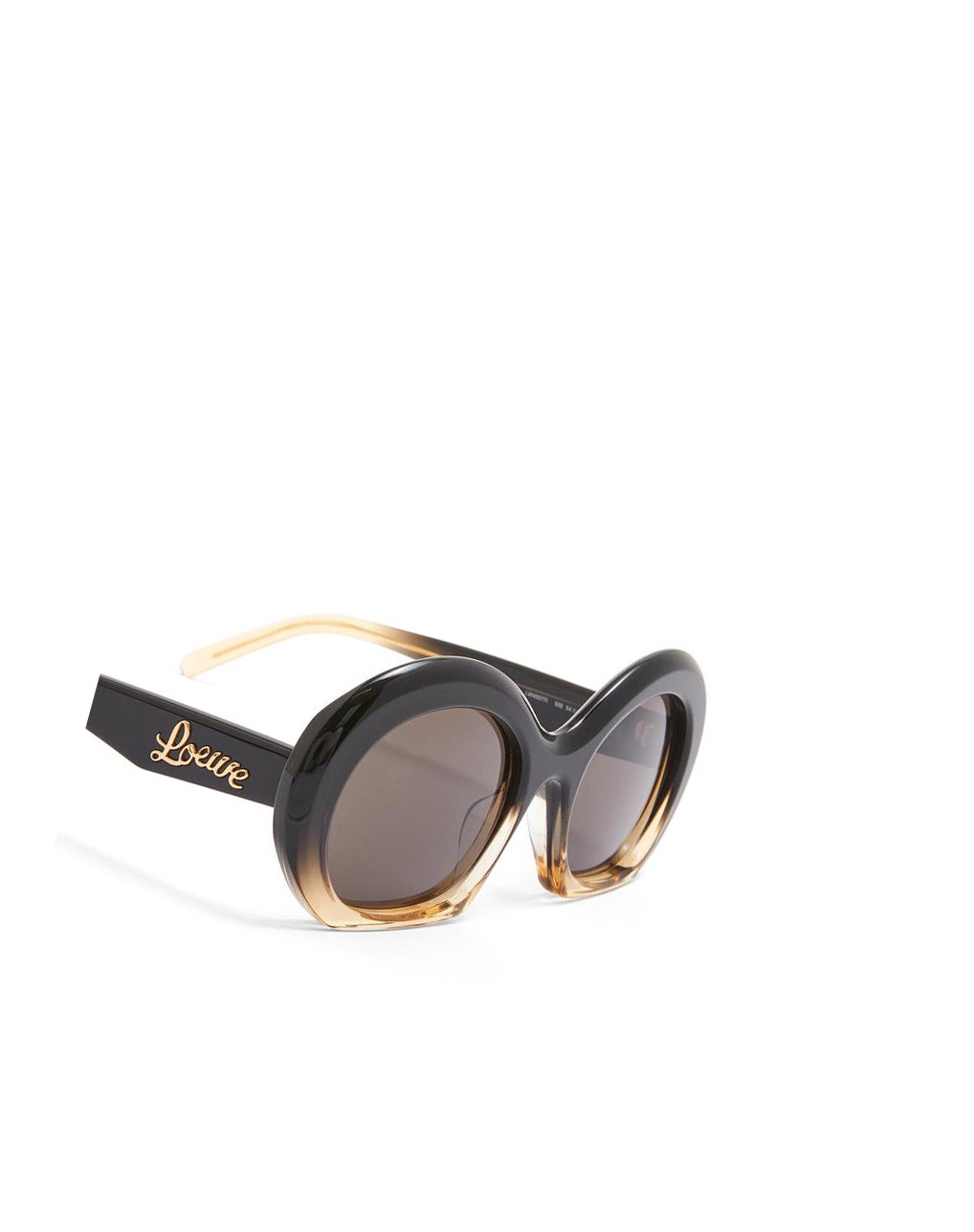 Loewe Halfmoon sunglasses in acetate Negros Beige | EQCPK-1729