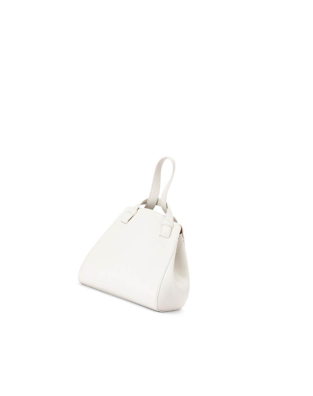 Loewe Hammock Nugget bag in nappa calfskin Blancos | AZGJS-6782