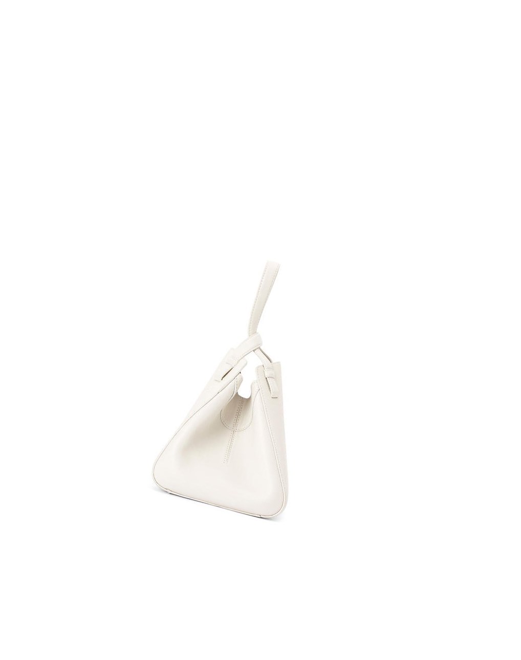 Loewe Hammock Nugget bag in nappa calfskin Blancos | AZGJS-6782