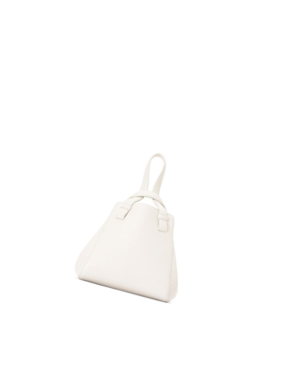 Loewe Hammock Nugget bag in nappa calfskin Blancos | AZGJS-6782