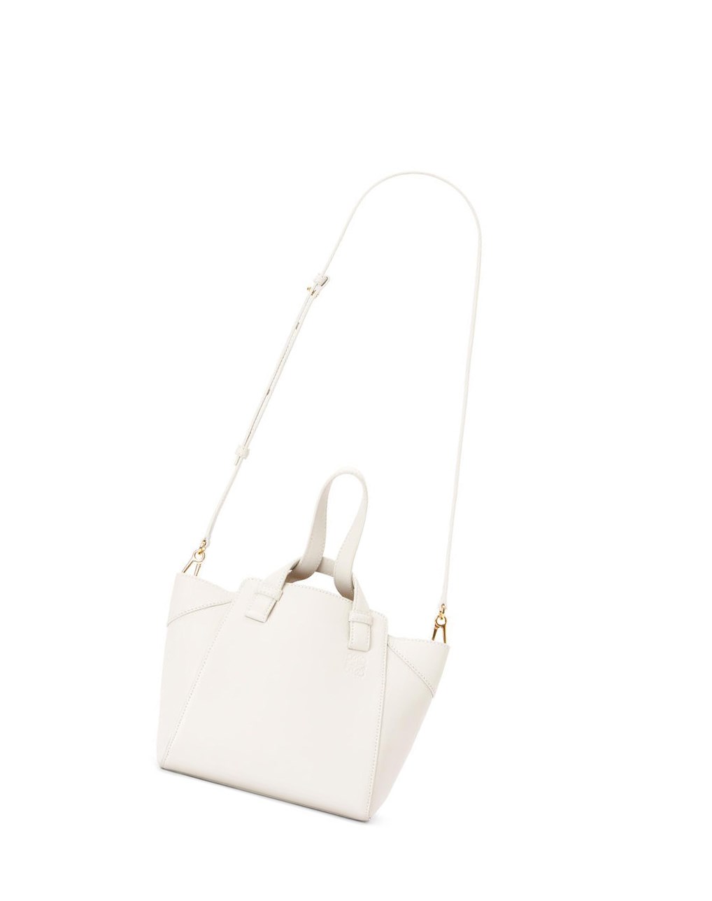 Loewe Hammock Nugget bag in nappa calfskin Blancos | AZGJS-6782