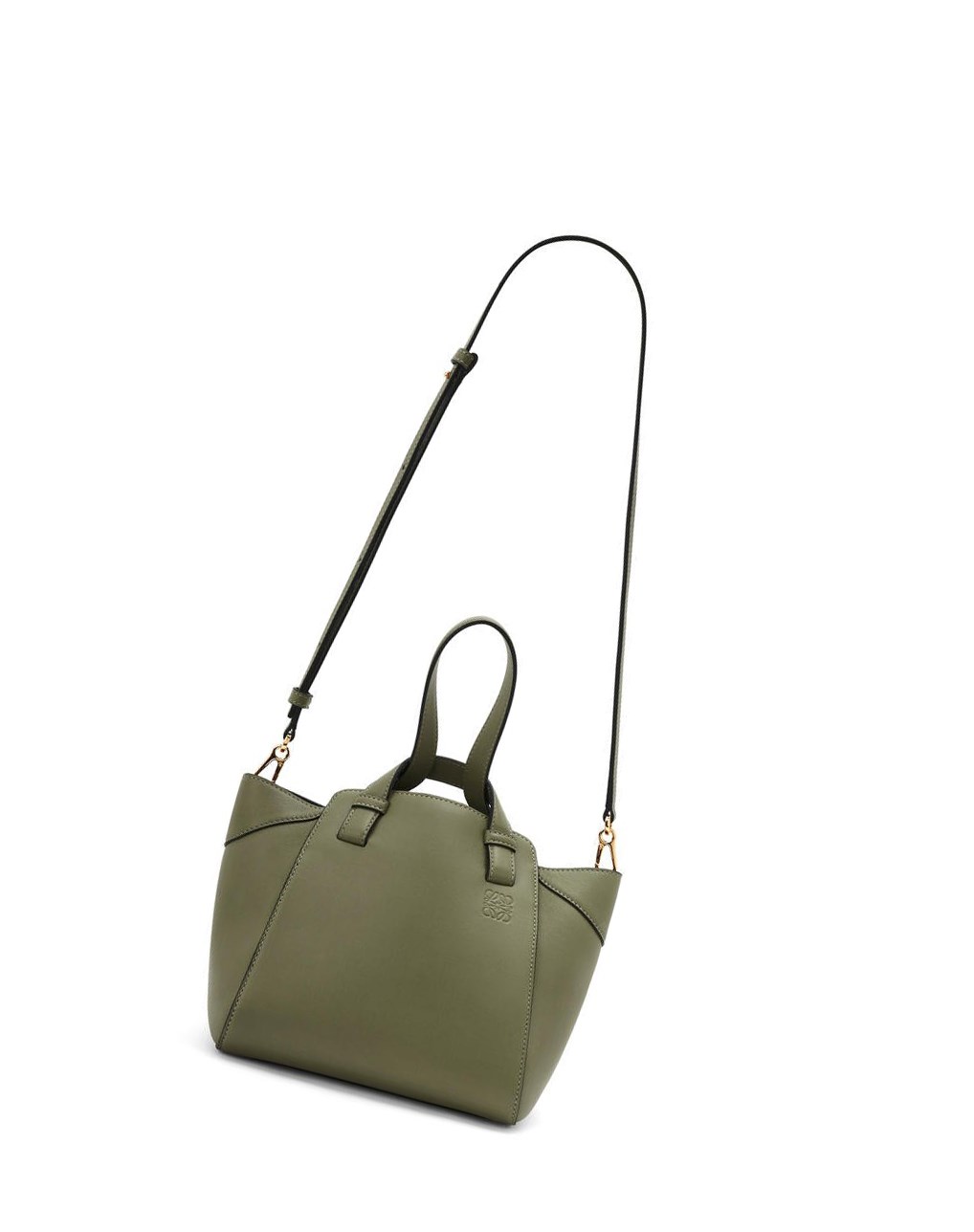 Loewe Hammock Nugget bag in nappa calfskin Verdes | PILAM-8614
