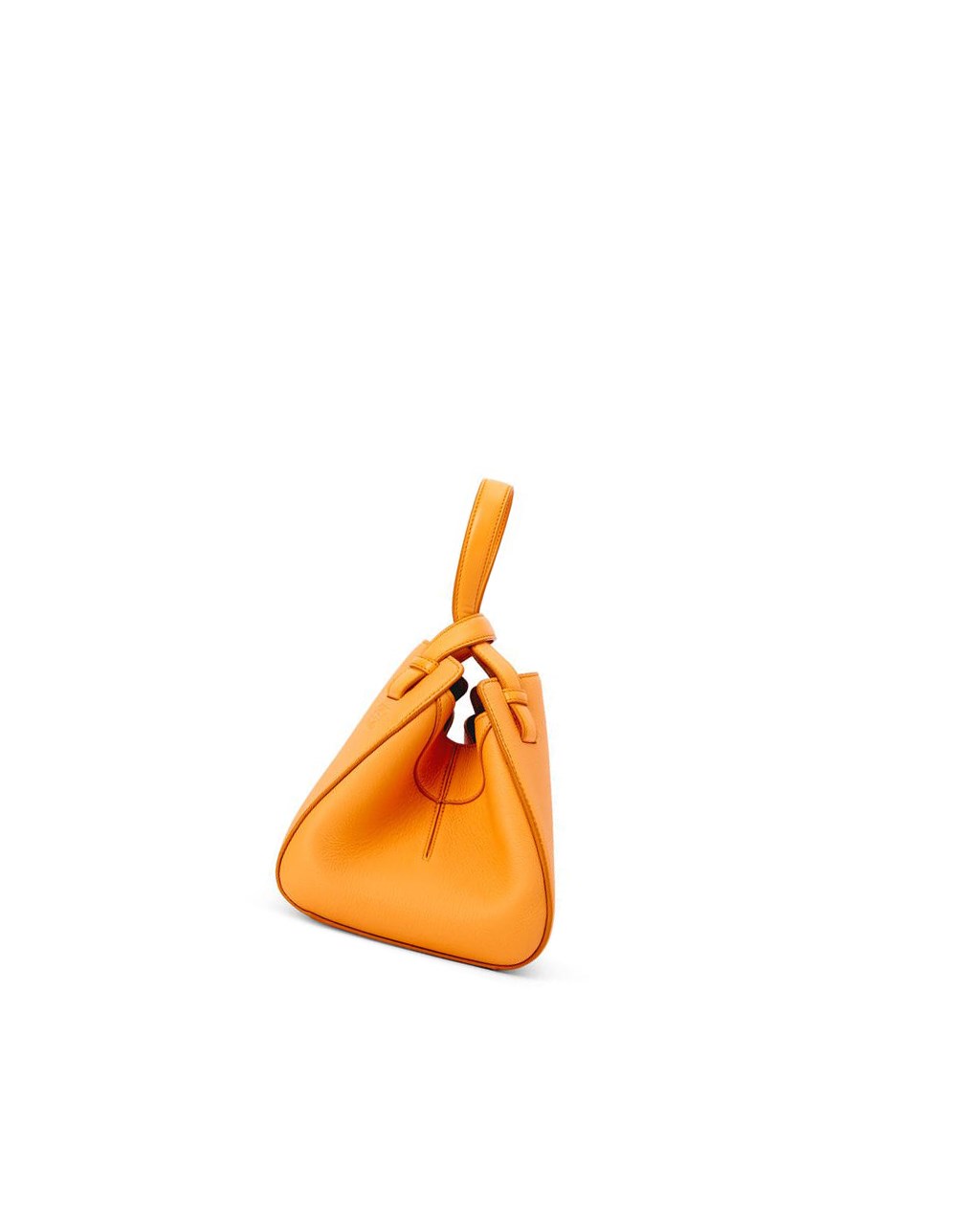 Loewe Hammock Nugget bag in soft grained calfskin Mandarin | KITVA-9127