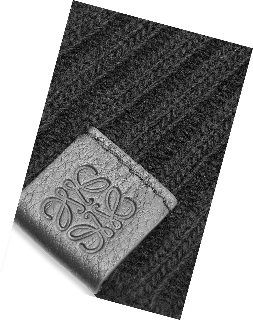 Loewe Heart balaclava in. wool Negros Blancos | TXRQL-5378
