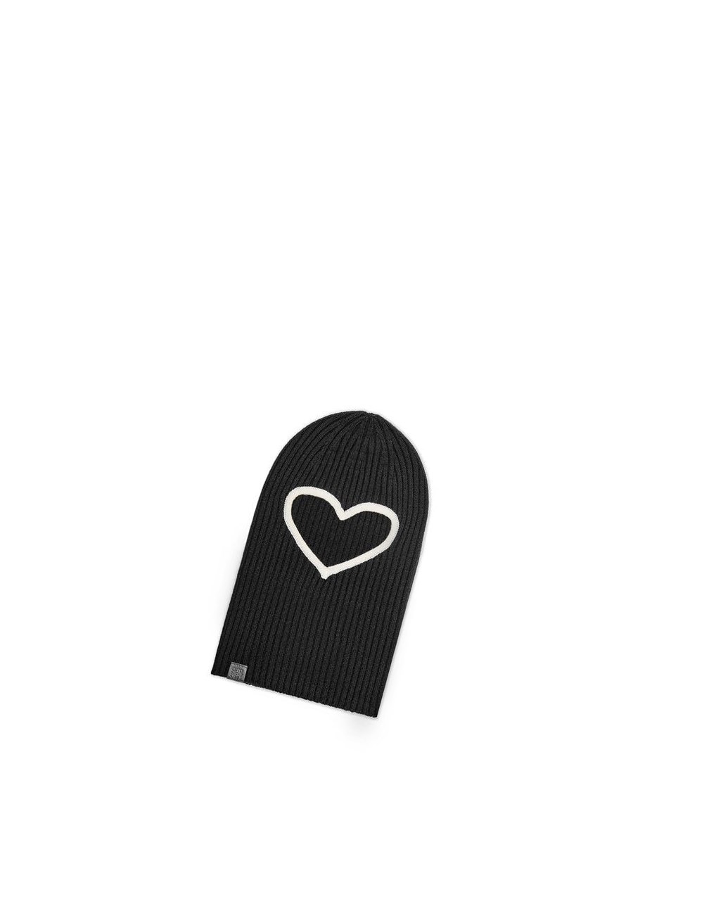 Loewe Heart balaclava in. wool Negros Blancos | TXRQL-5378