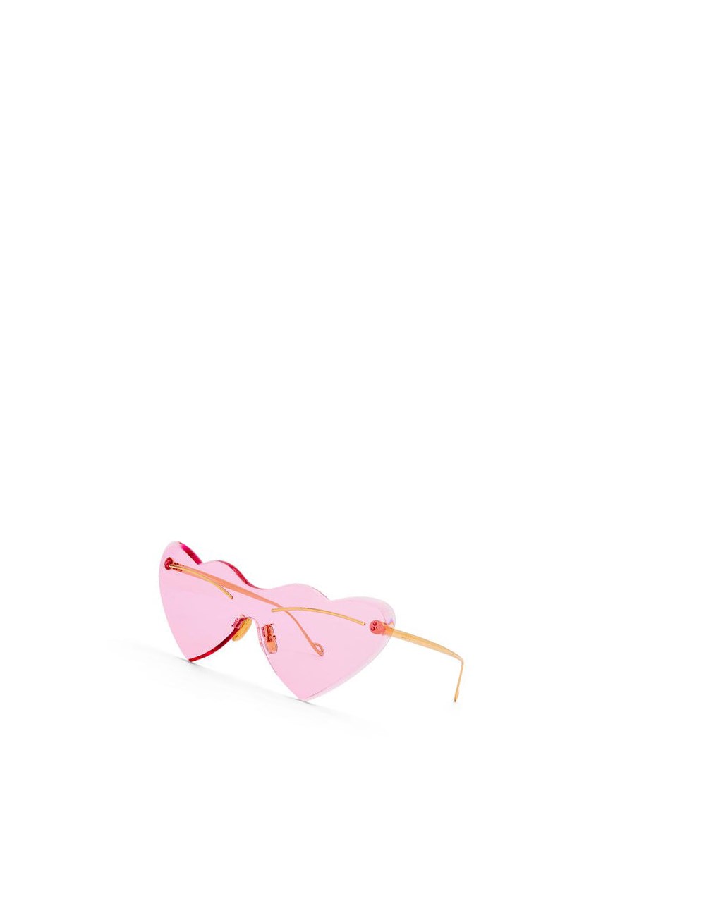 Loewe Heart sunglasses in metal Rosas | KVHSE-7026