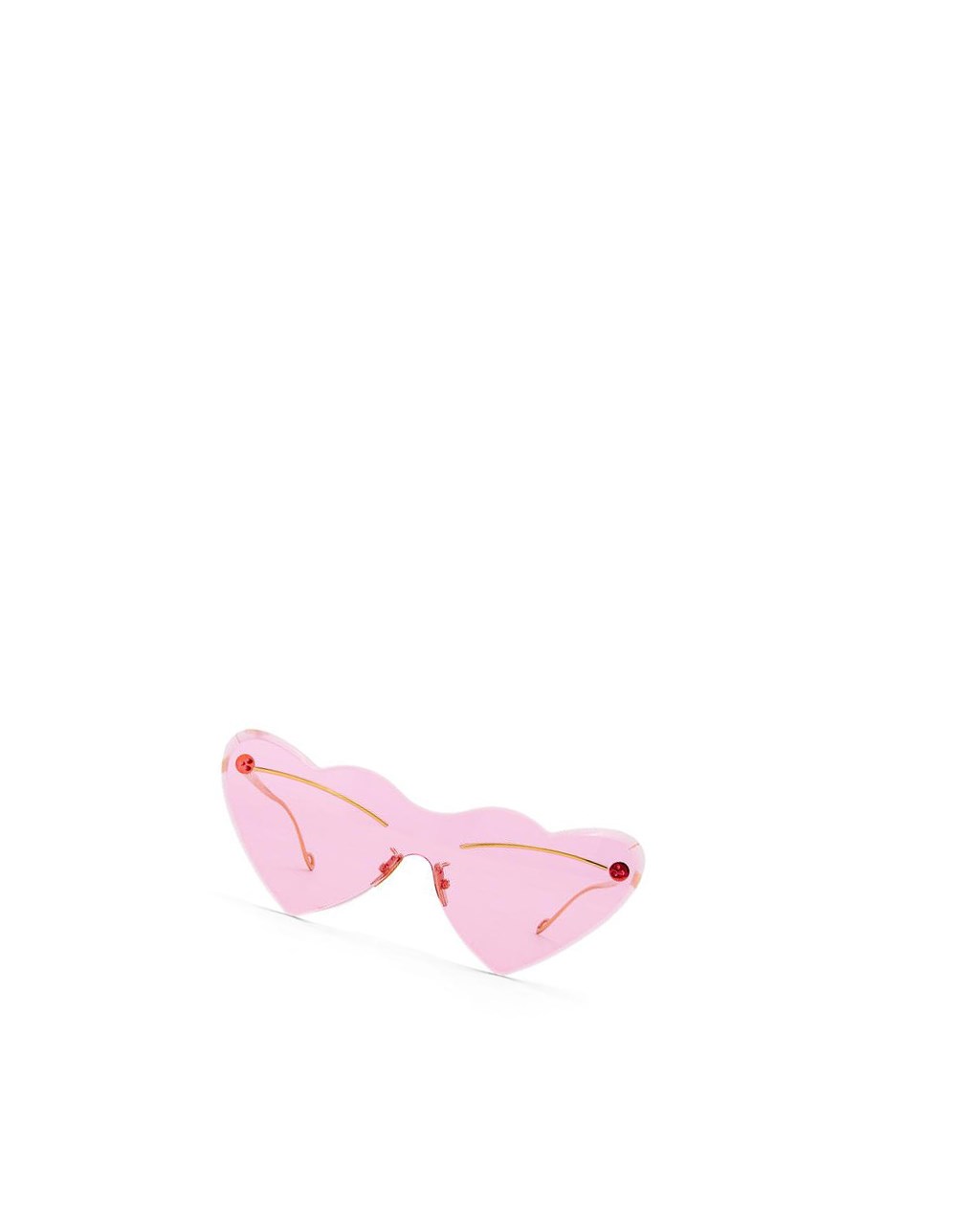 Loewe Heart sunglasses in metal Rosas | KVHSE-7026