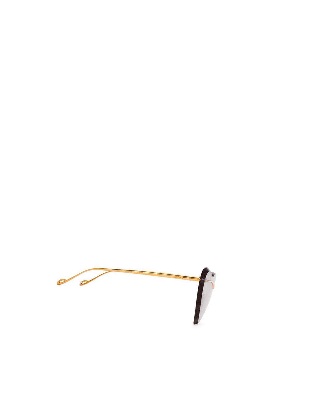 Loewe Heart sunglasses in metal Smoke | RAQXJ-0456
