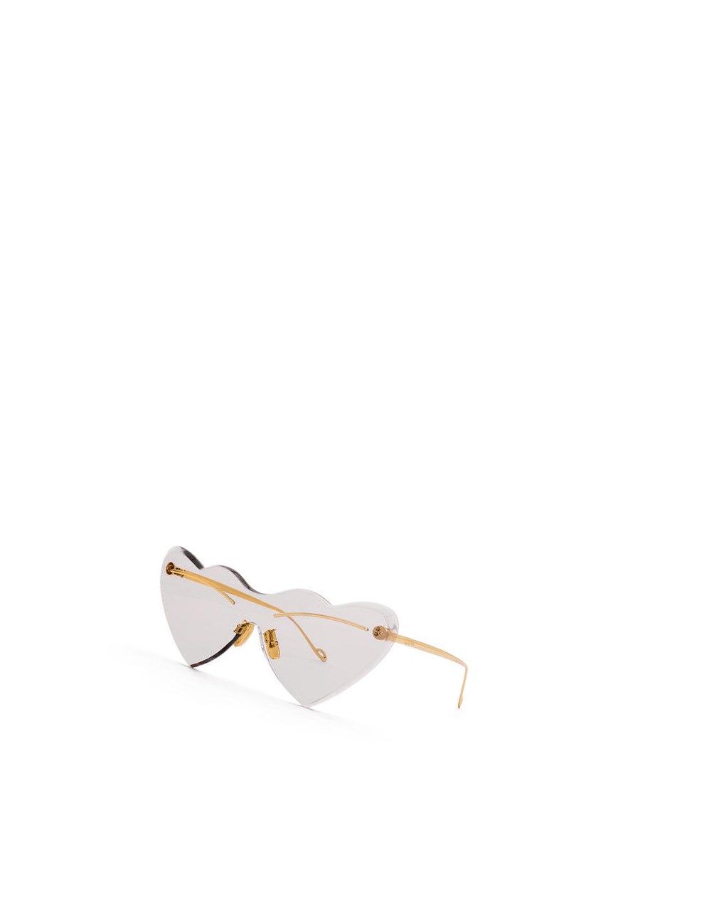 Loewe Heart sunglasses in metal Smoke | SHQXL-8540