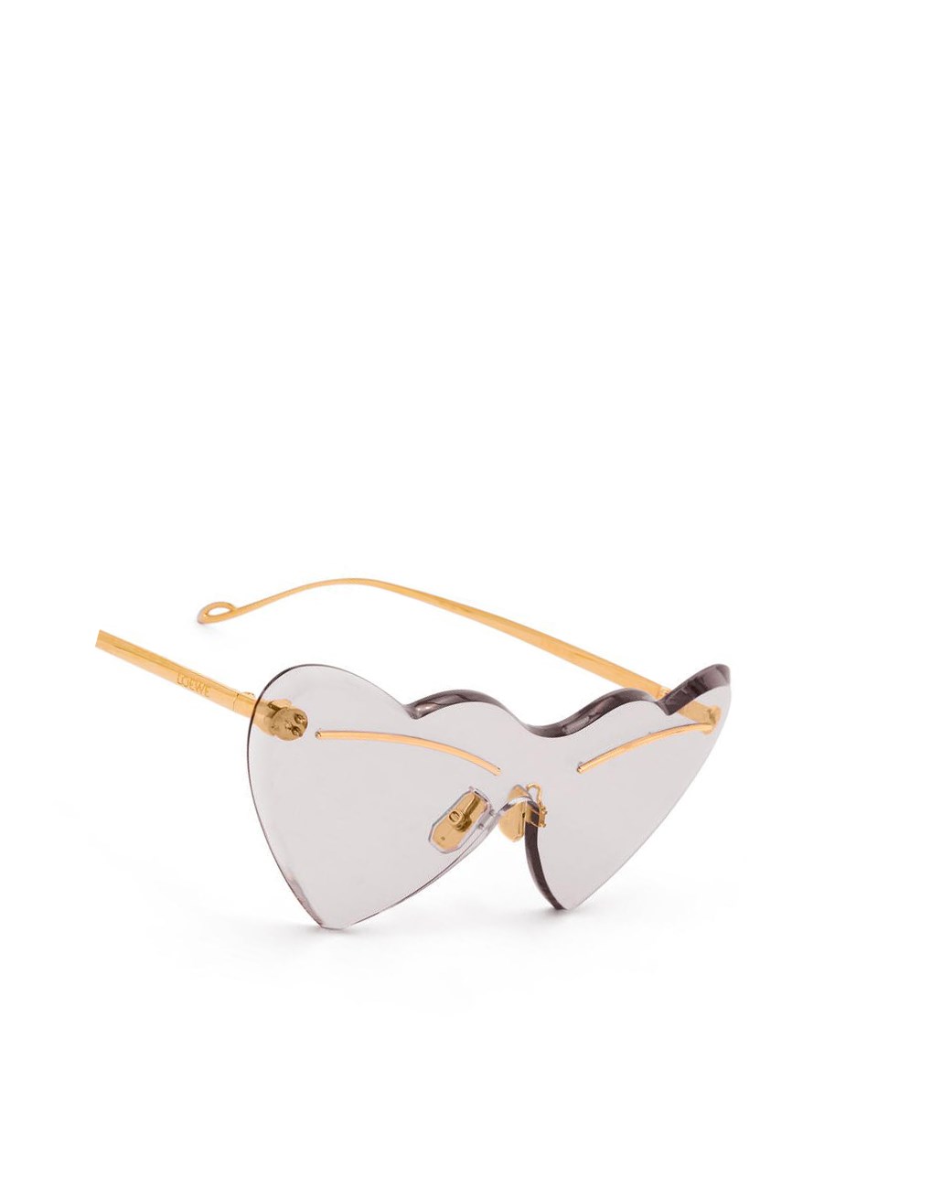 Loewe Heart sunglasses in metal Smoke | SHQXL-8540