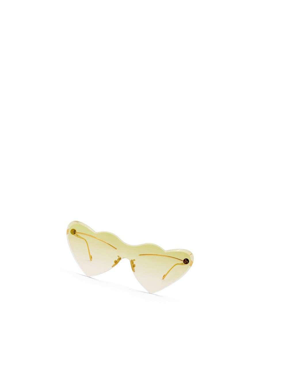 Loewe Heart sunglasses in metal Verdes | HLBKR-5678
