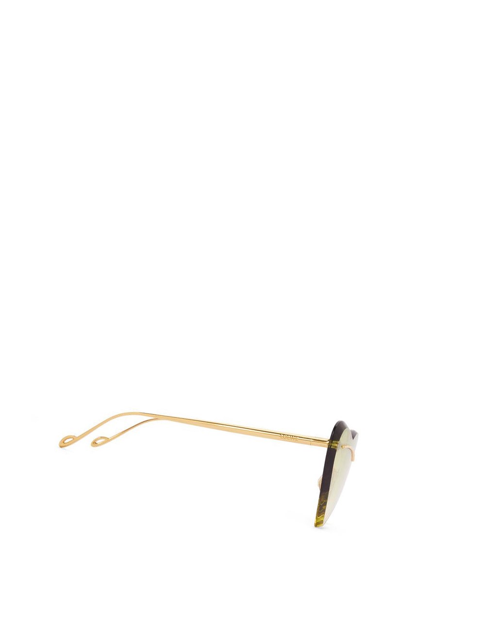 Loewe Heart sunglasses in metal Verdes | PBKWX-4352