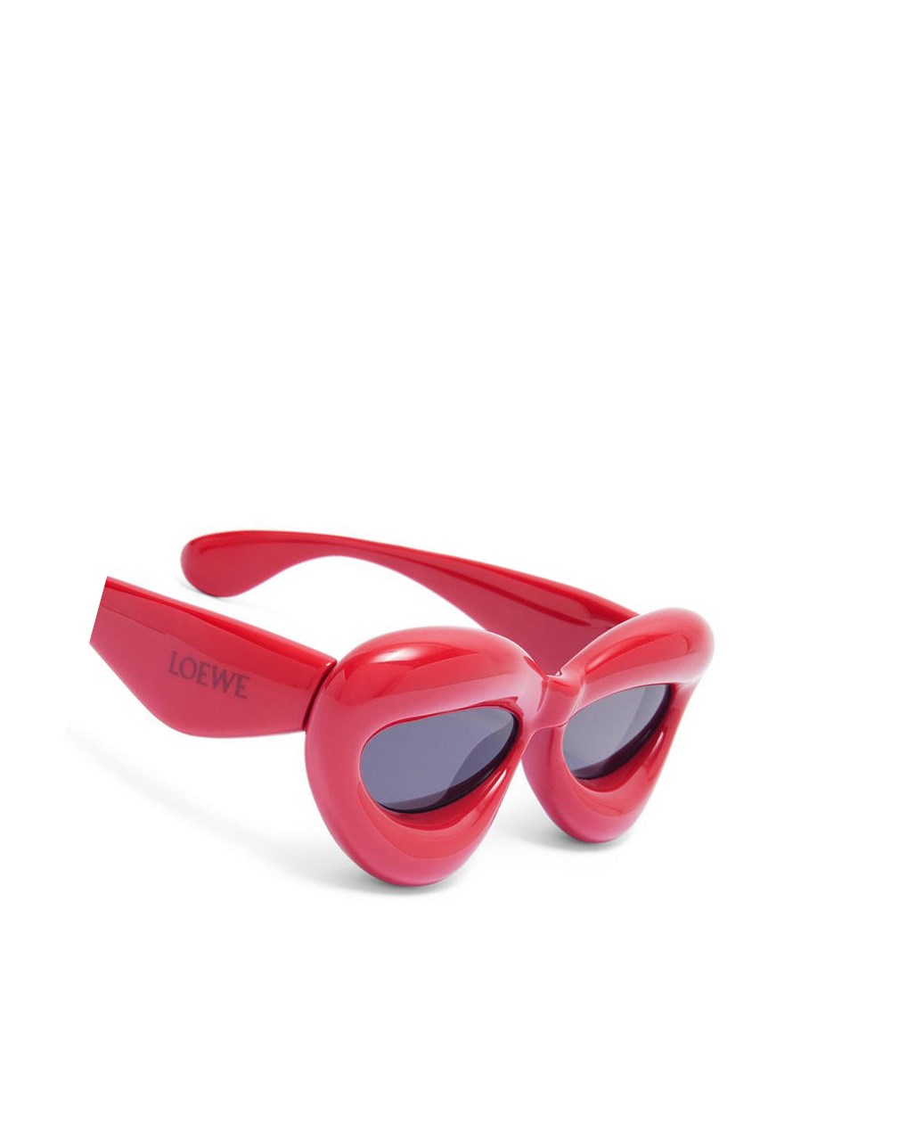 Loewe Inflated cateye sunglasses in acetate Lipstick | HPTZS-9703