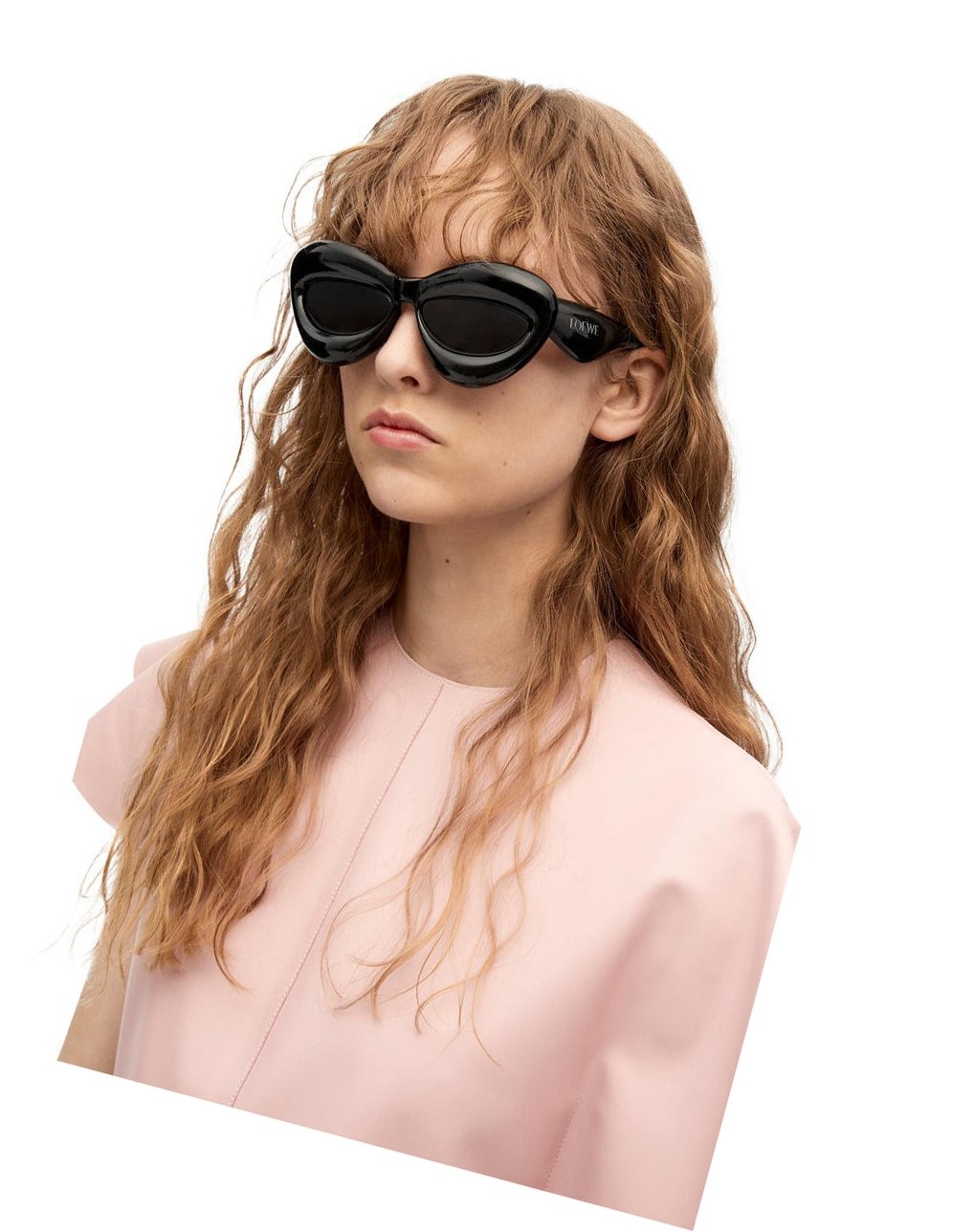 Loewe Inflated cateye sunglasses in acetate Negros | WLGRC-0243