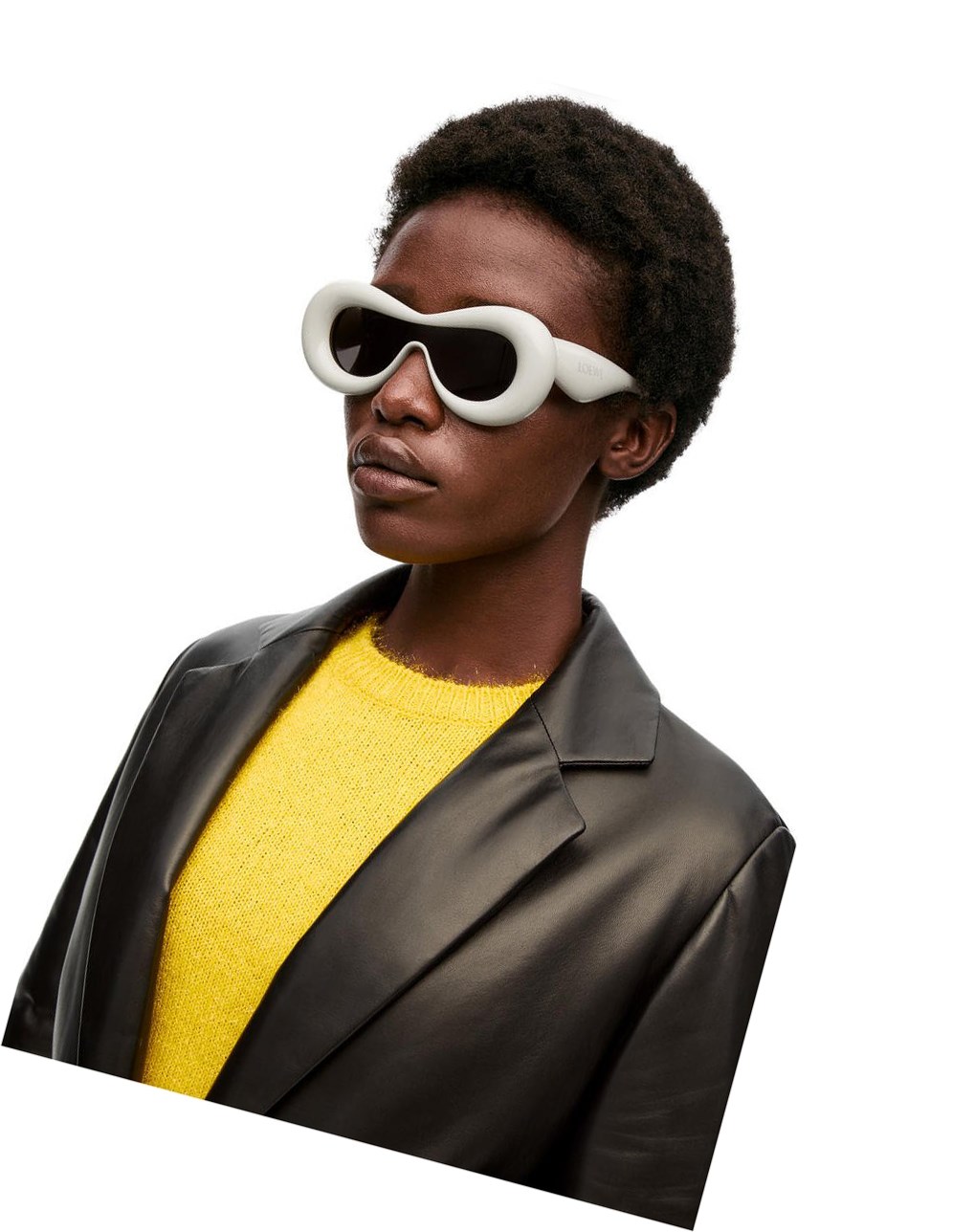 Loewe Inflated mask sunglasses in acetate Grises | KEZIR-6125