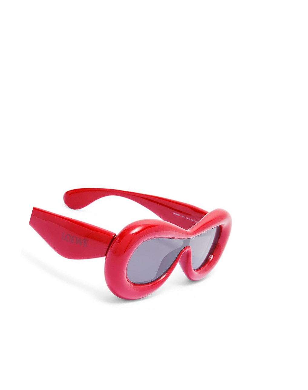 Loewe Inflated mask sunglasses in acetate Lipstick | OEPMZ-0136