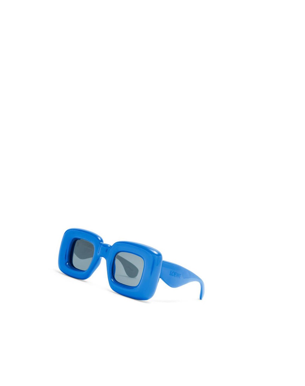Loewe Inflated rectangular sunglasses in acetate Azules | BJRGT-8961