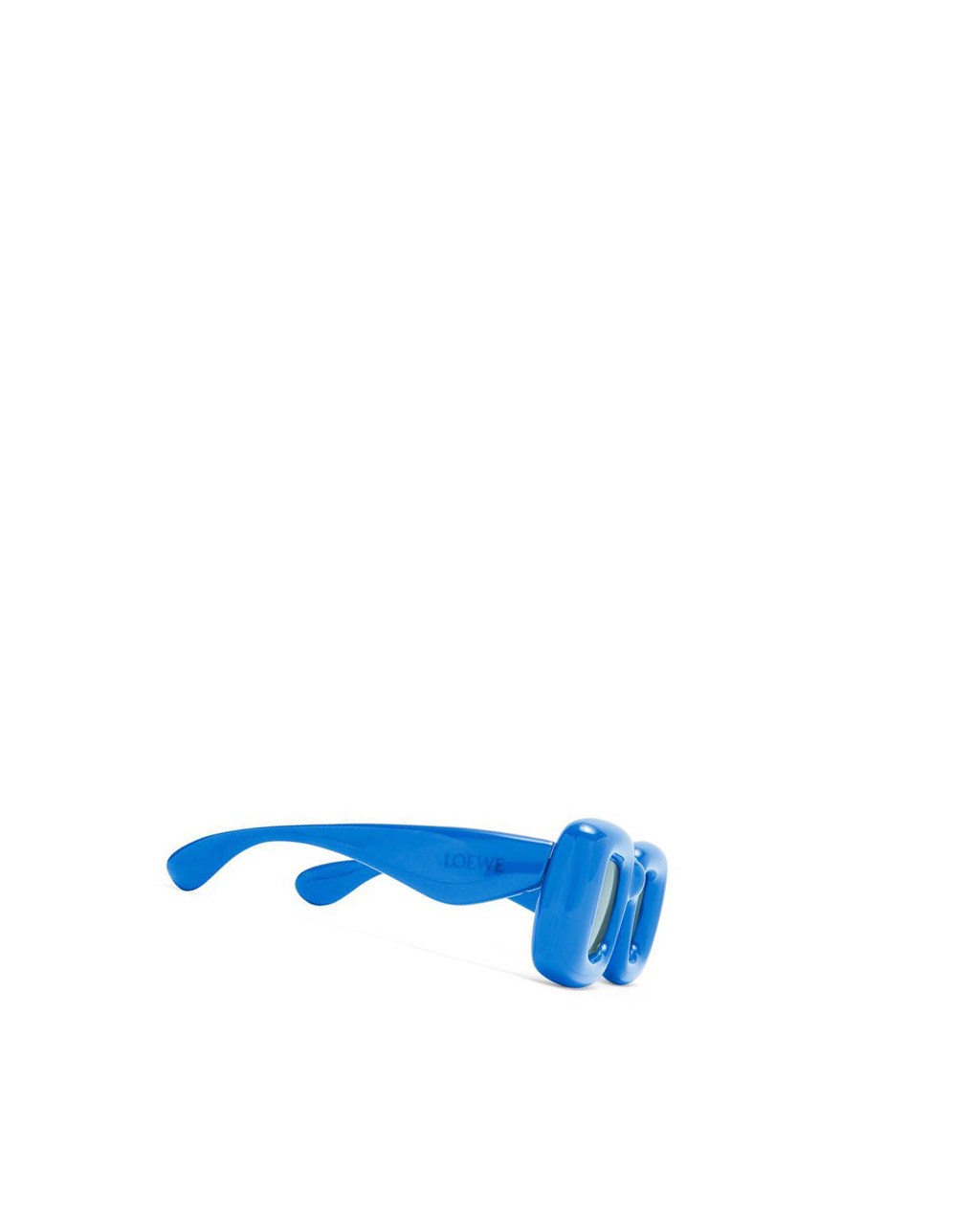 Loewe Inflated rectangular sunglasses in acetate Azules | BJRGT-8961