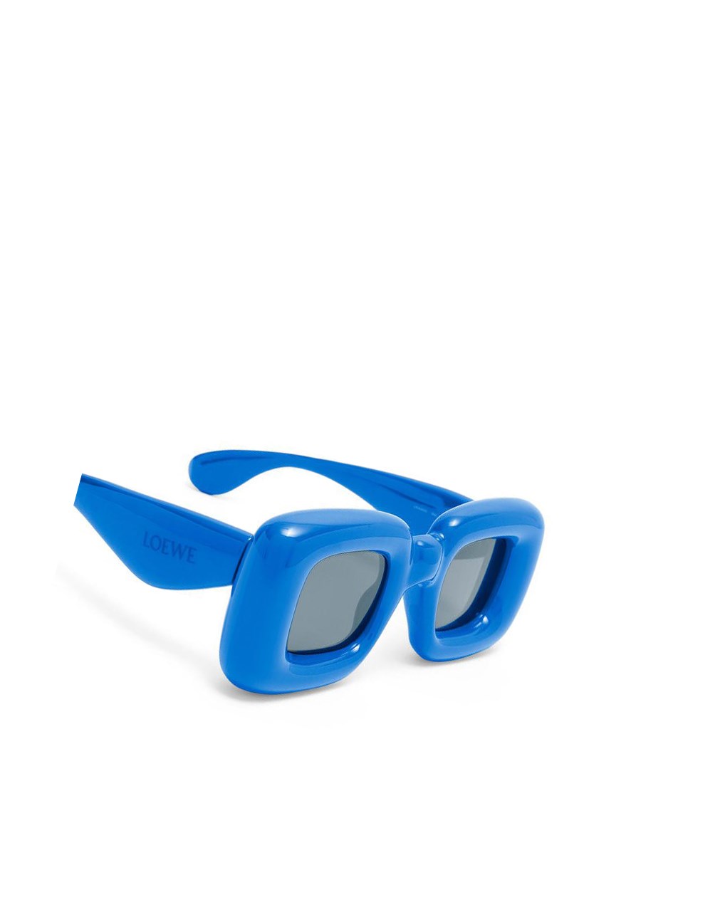 Loewe Inflated rectangular sunglasses in acetate Azules | BJRGT-8961