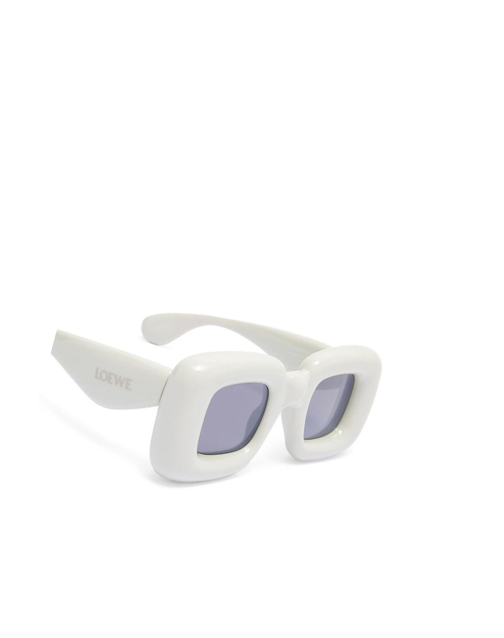 Loewe Inflated rectangular sunglasses in acetate Grises | FOZQS-1397