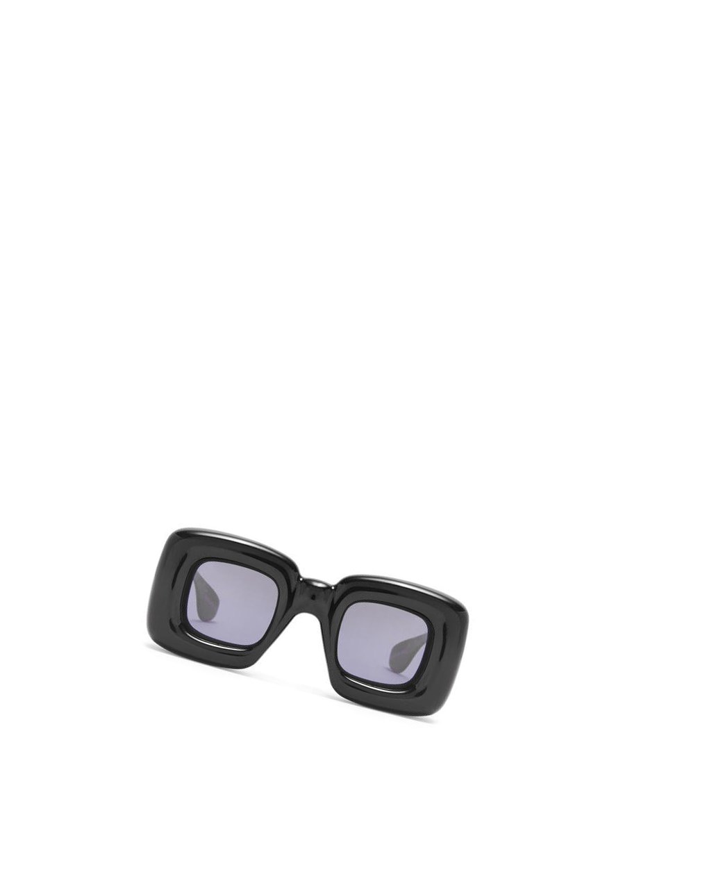Loewe Inflated rectangular sunglasses in acetate Negros | IQRSX-8635