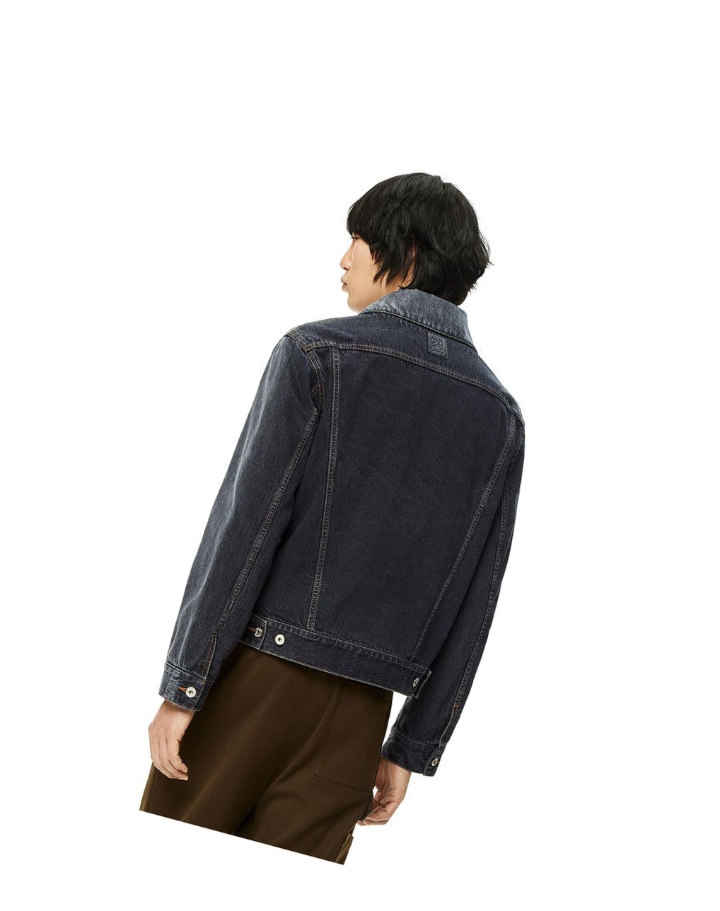 Loewe Jacket in faded denim Negros | AQILN-5136