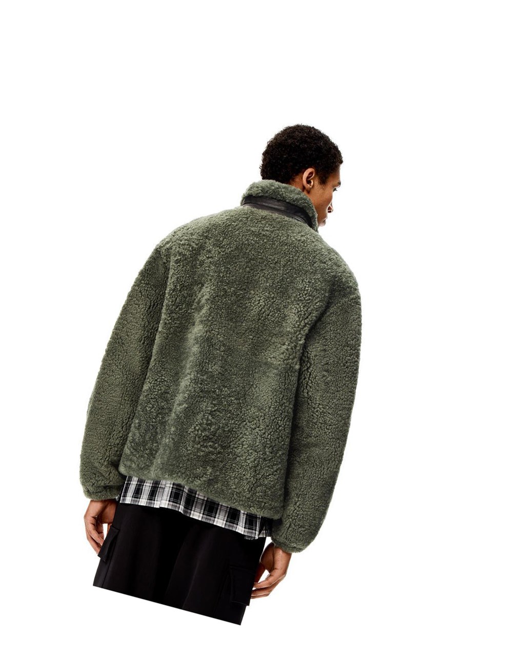 Loewe Jacket in nappa and shearling Negros | KPIFC-9043