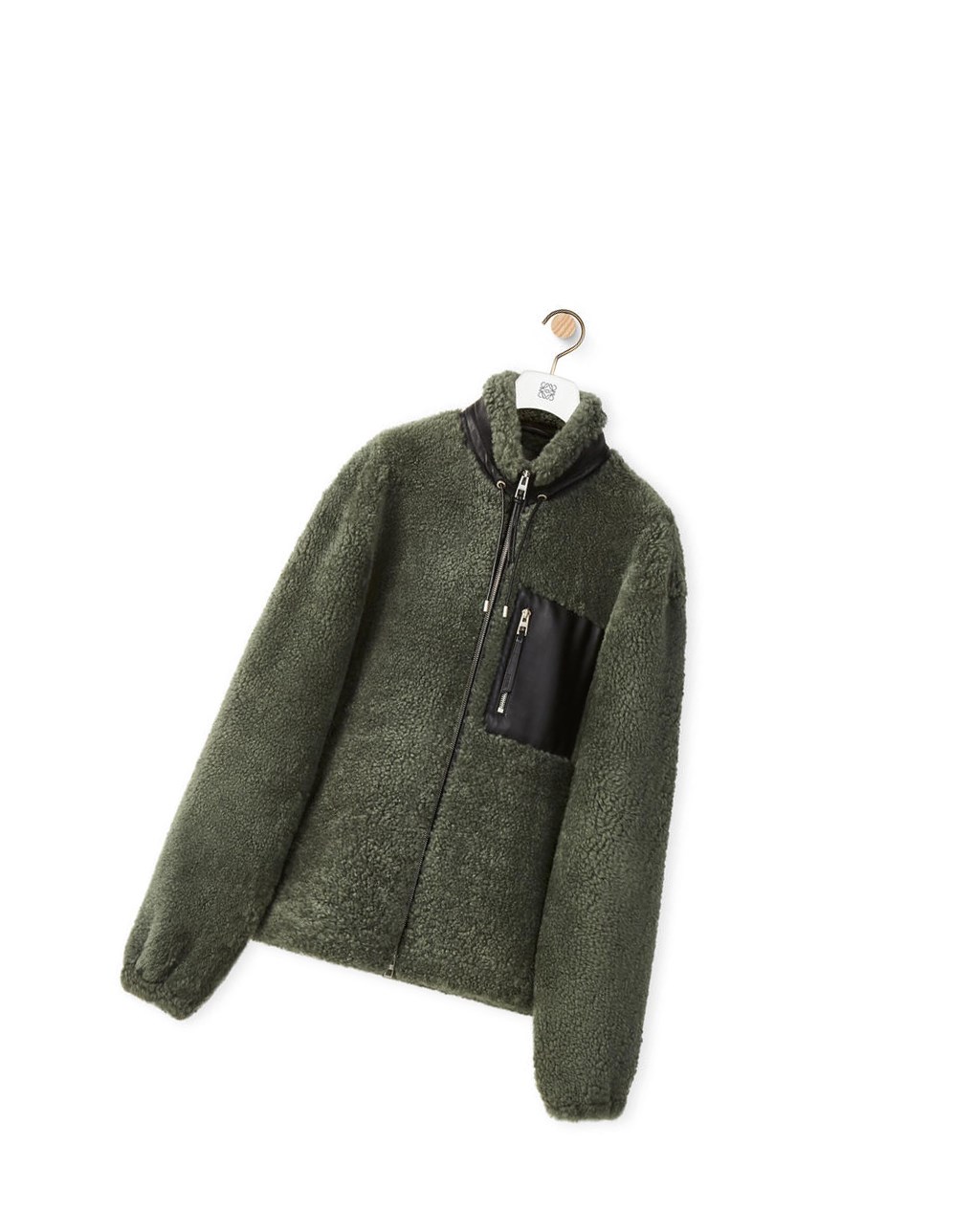 Loewe Jacket in nappa and shearling Negros | KPIFC-9043