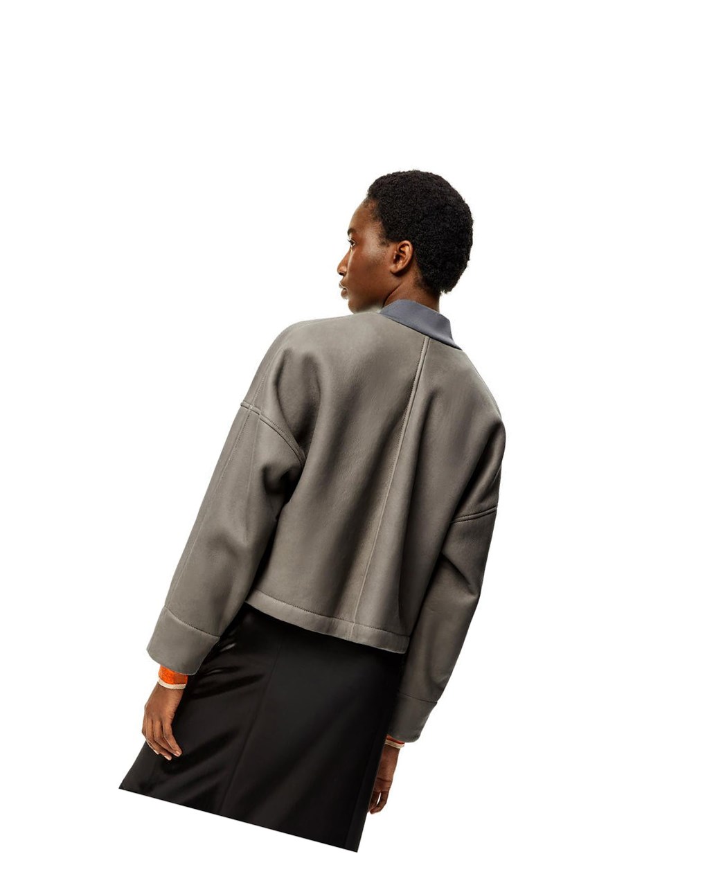 Loewe Jacket in shearling Grises | DZLCB-8639
