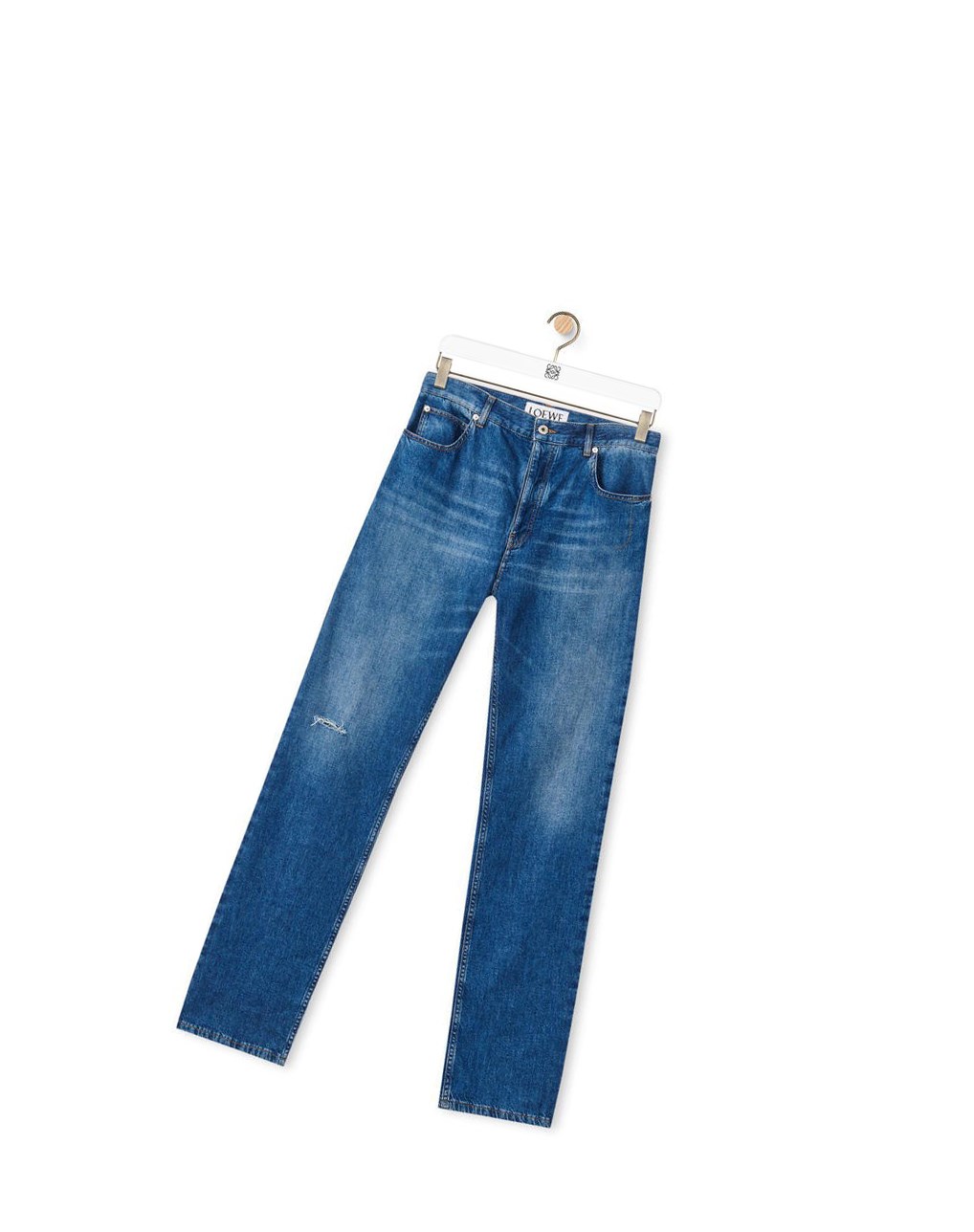 Loewe Jeans in washed denim Azules Azules | TEMZR-9154