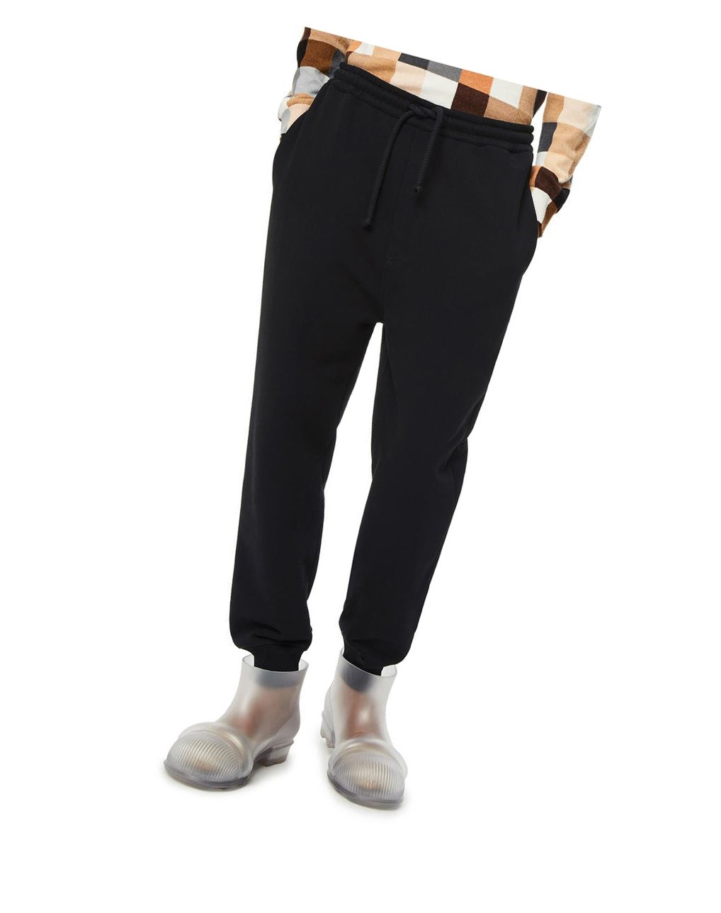 Loewe Jogging trousers in cotton Negros | QABET-0312