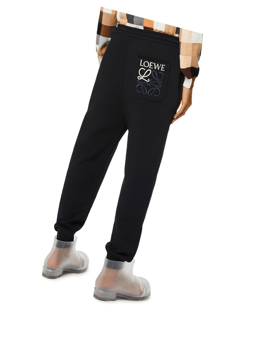Loewe Jogging trousers in cotton Negros | QABET-0312