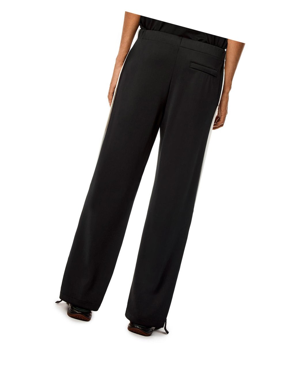 Loewe Jogging trousers in technical jersey Azul Marino Negros | DZBKR-0564