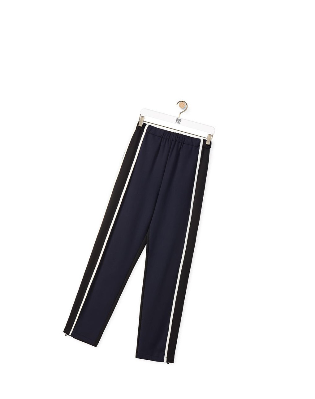 Loewe Jogging trousers in technical jersey Azul Marino Negros | DZBKR-0564
