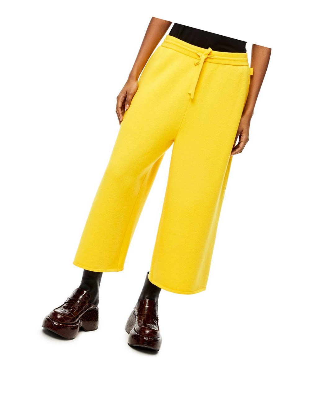 Loewe Knit trousers in cashmere Amarillos | EHYTV-2183