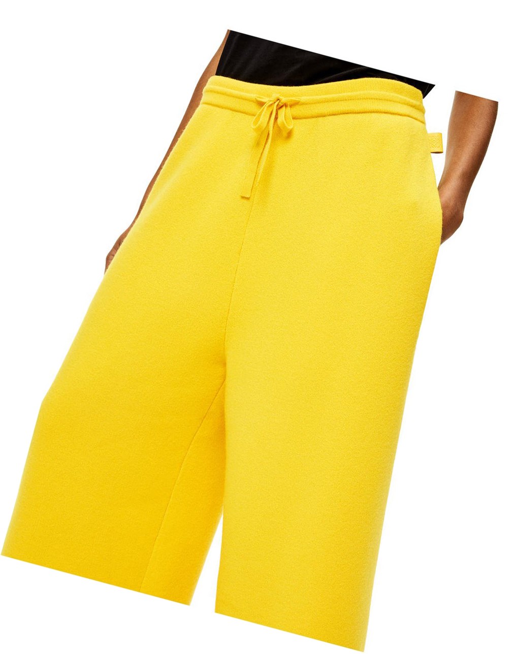Loewe Knit trousers in cashmere Amarillos | EHYTV-2183