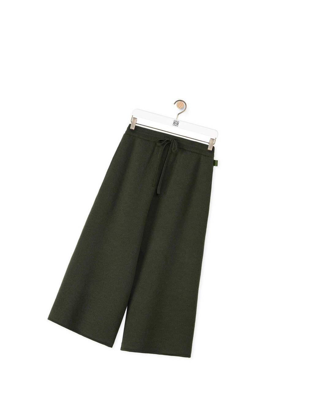 Loewe Knit trousers in cashmere Kaki Verdes | CQDIM-1297
