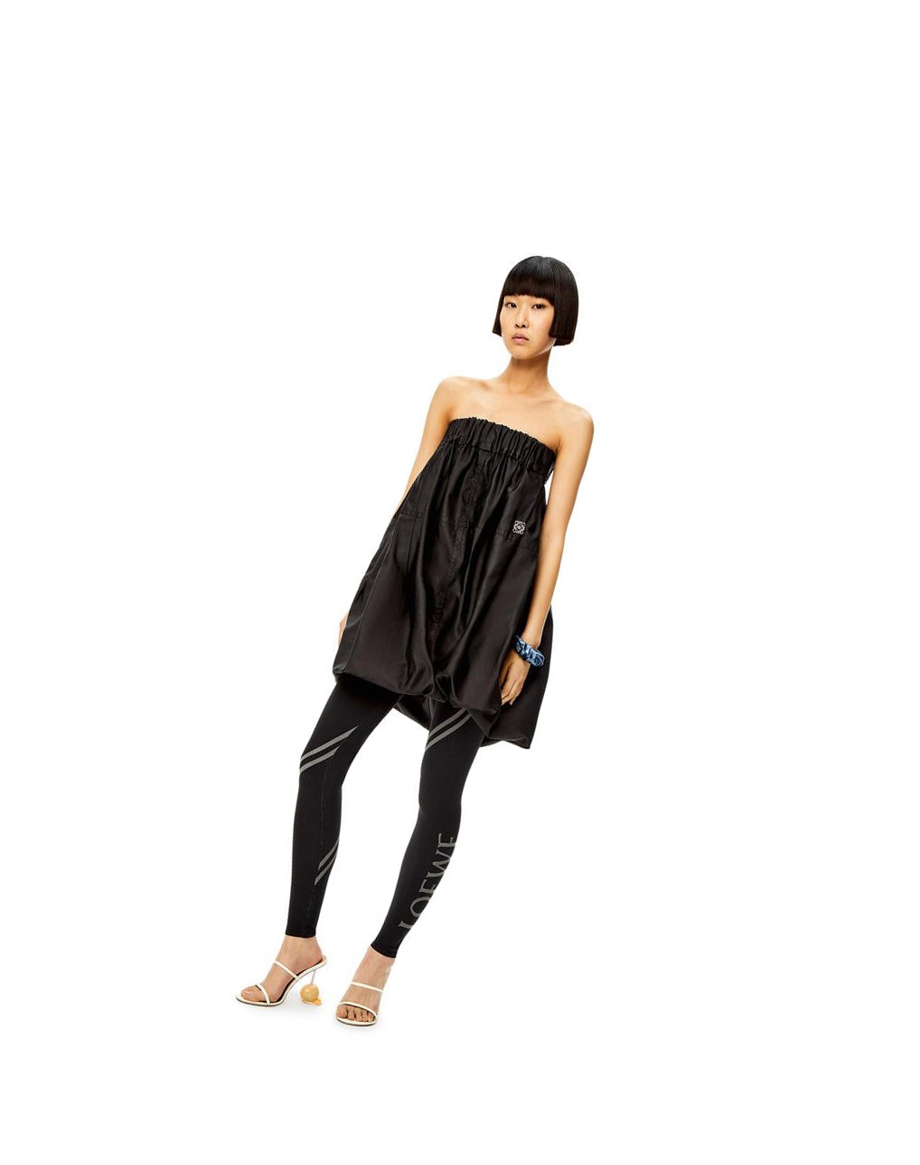 Loewe LOEWE leggings in polyamide and elastane Negros | MAUXJ-0921